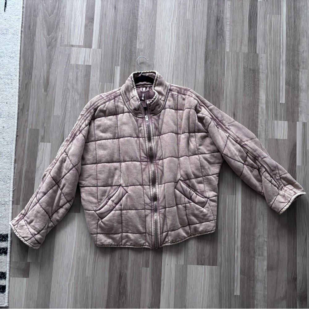 Free People Quilted Jacket - Small